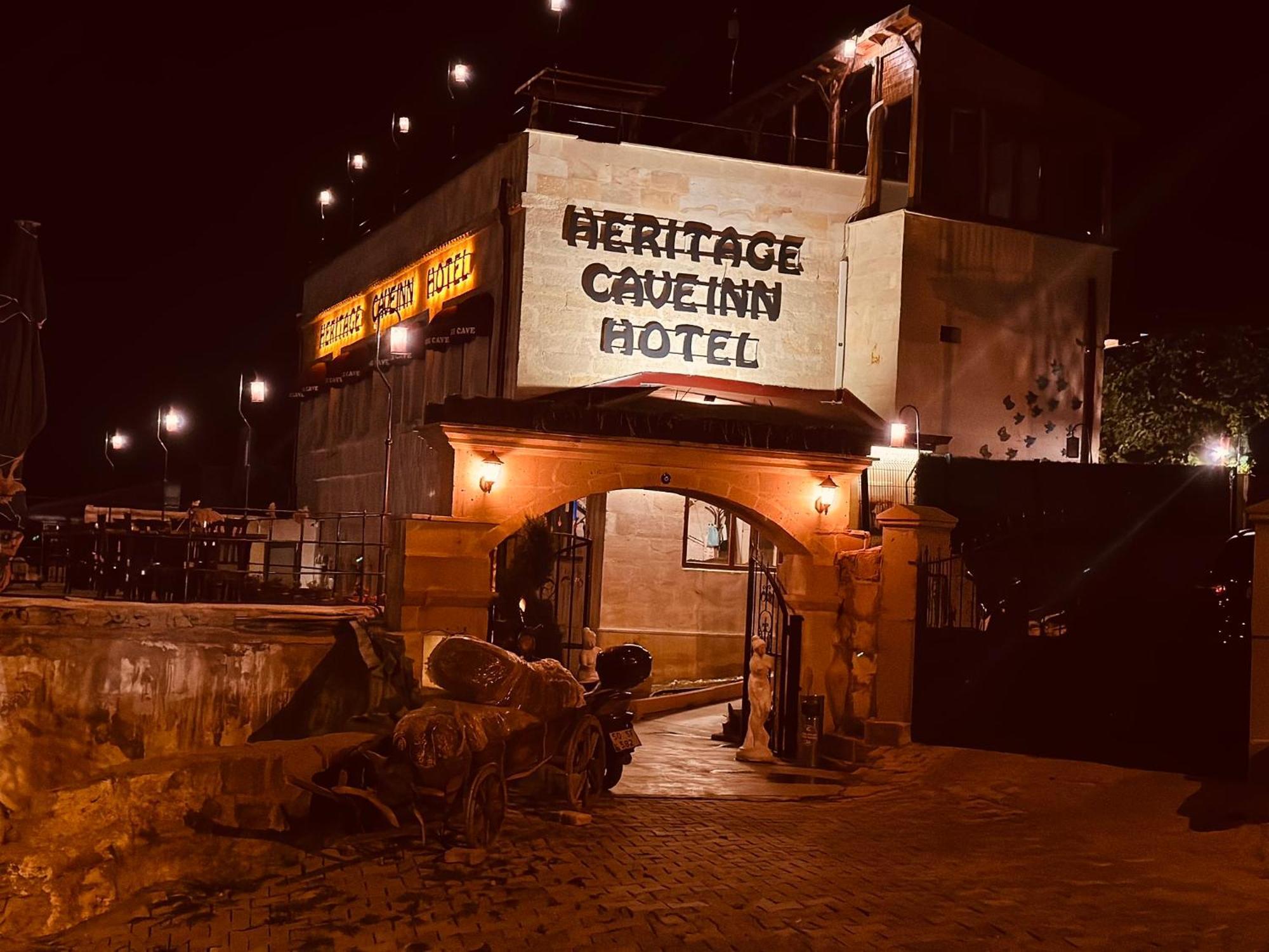 Heritage Cave Inn Hotel Goreme Exterior foto