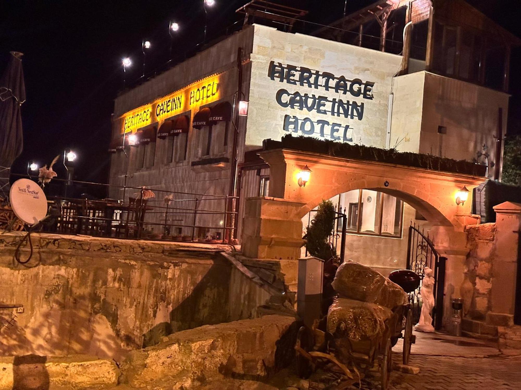 Heritage Cave Inn Hotel Goreme Exterior foto