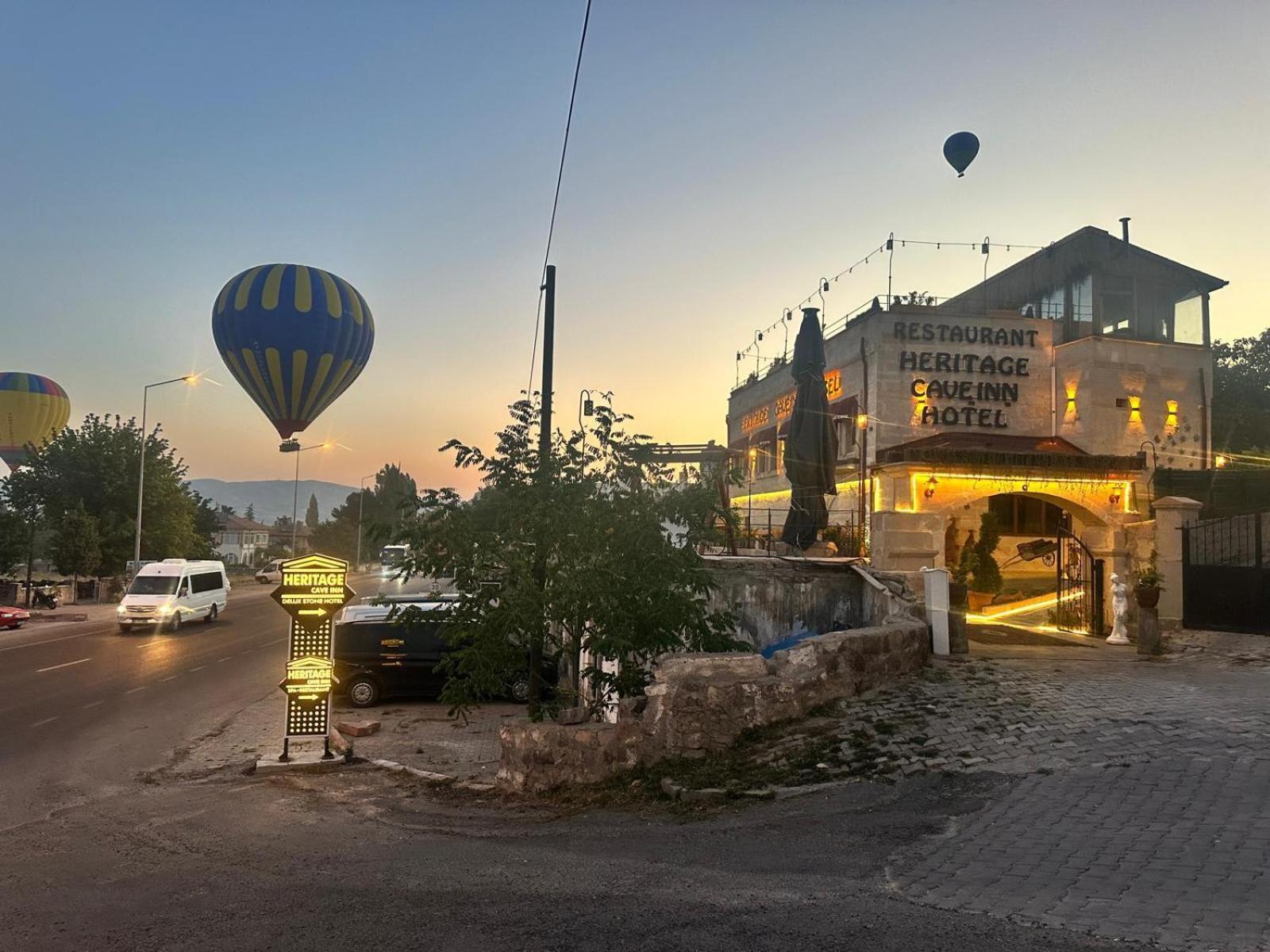 Heritage Cave Inn Hotel Goreme Exterior foto
