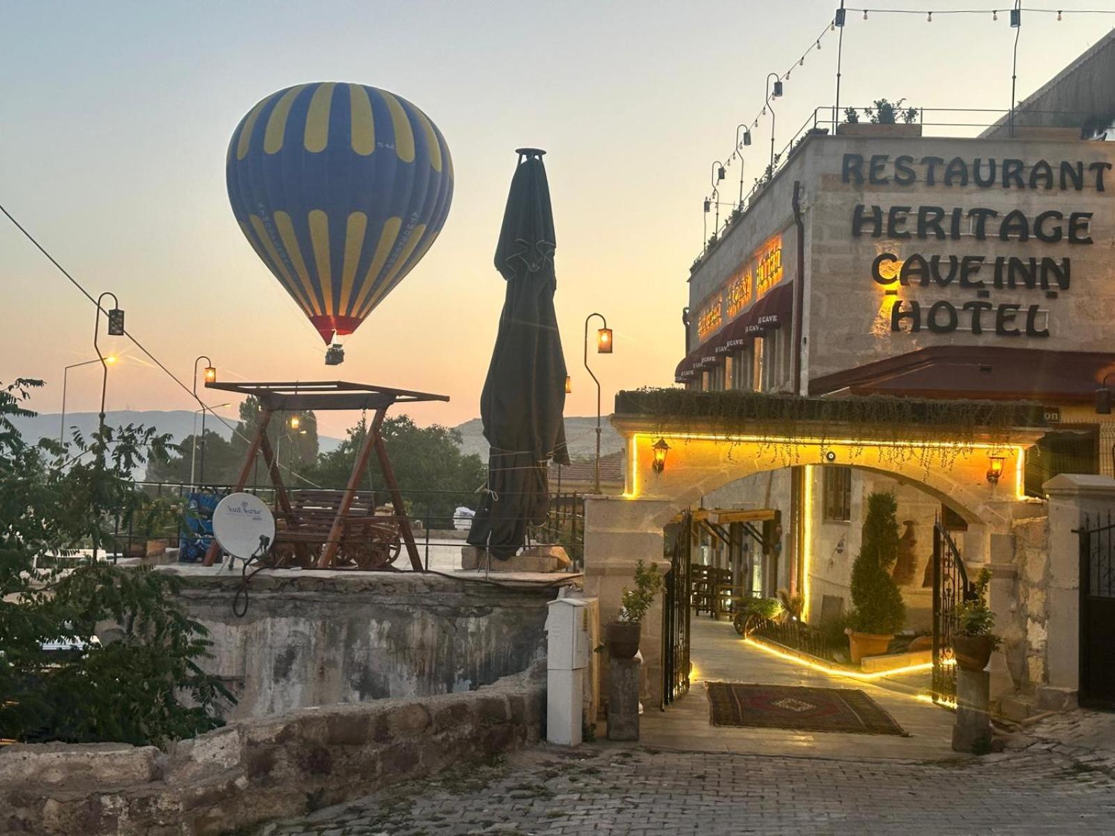 Heritage Cave Inn Hotel Goreme Exterior foto