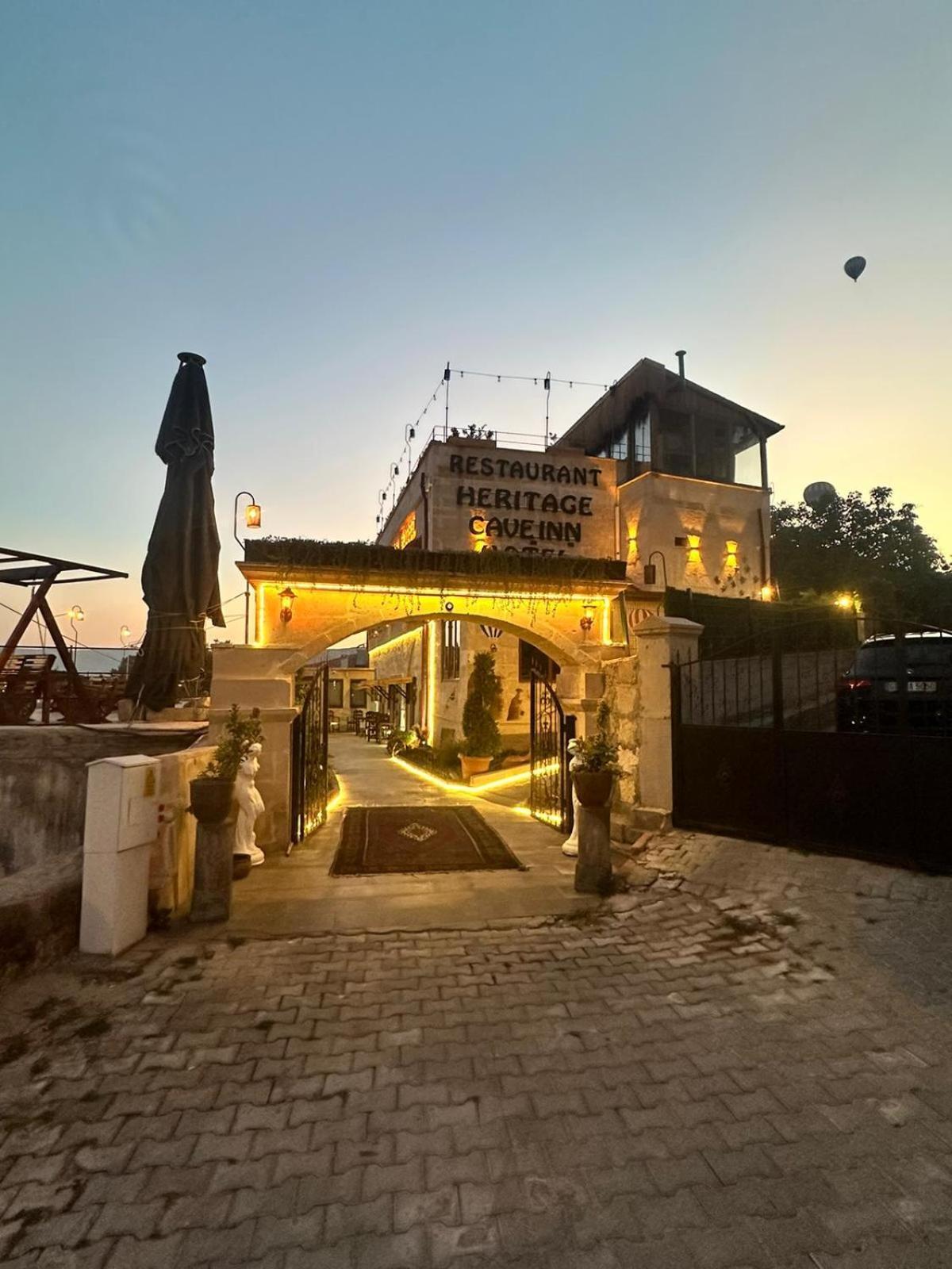 Heritage Cave Inn Hotel Goreme Exterior foto
