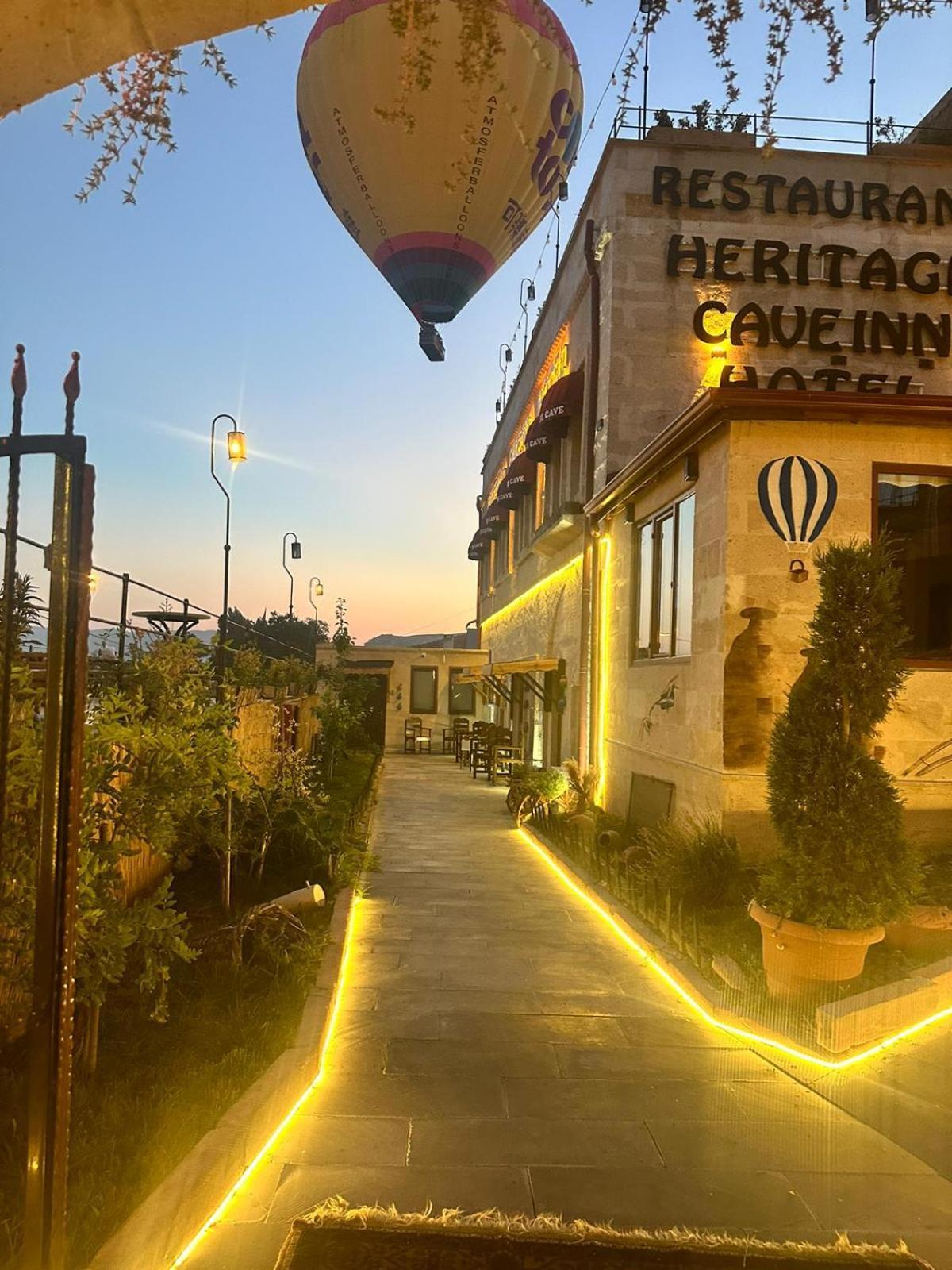 Heritage Cave Inn Hotel Goreme Exterior foto