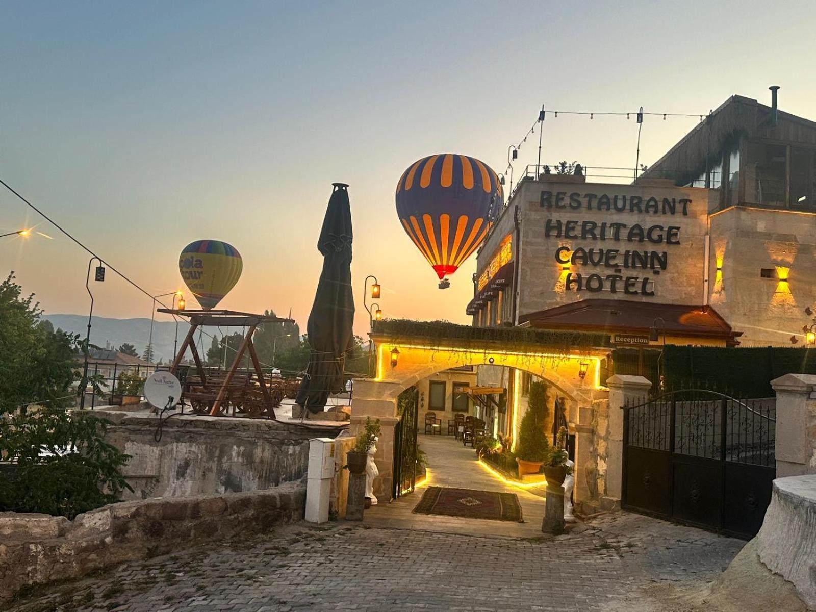 Heritage Cave Inn Hotel Goreme Exterior foto