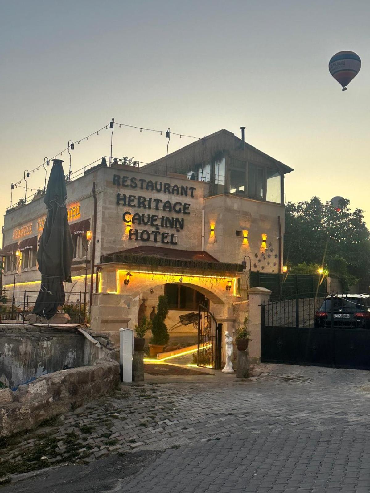 Heritage Cave Inn Hotel Goreme Exterior foto