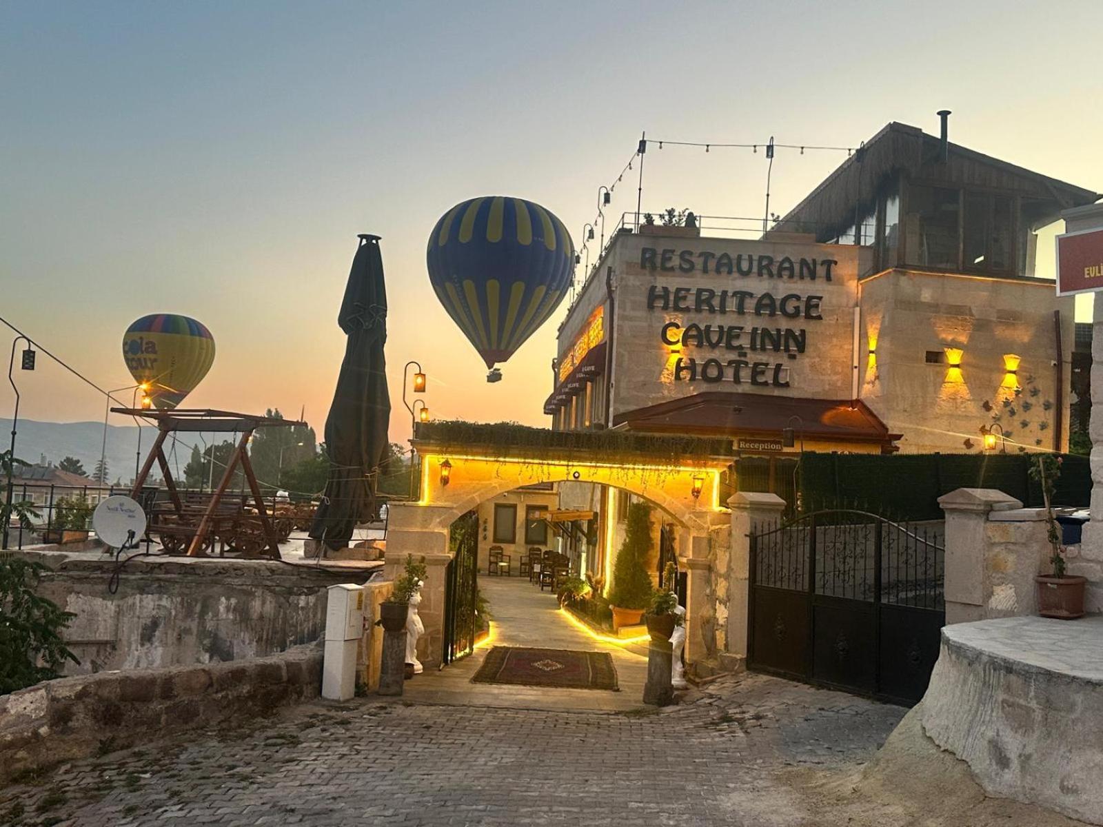 Heritage Cave Inn Hotel Goreme Exterior foto